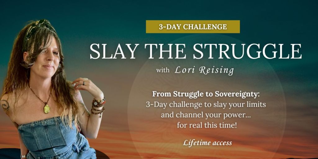 Slay The Struggle Masterclass with Lori Reising